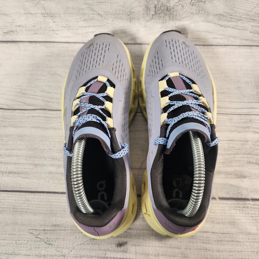 On Running Cloudmonster Women's Size 8 Lavender Gray Running Shoes Sneakers - Picture 5 of 12